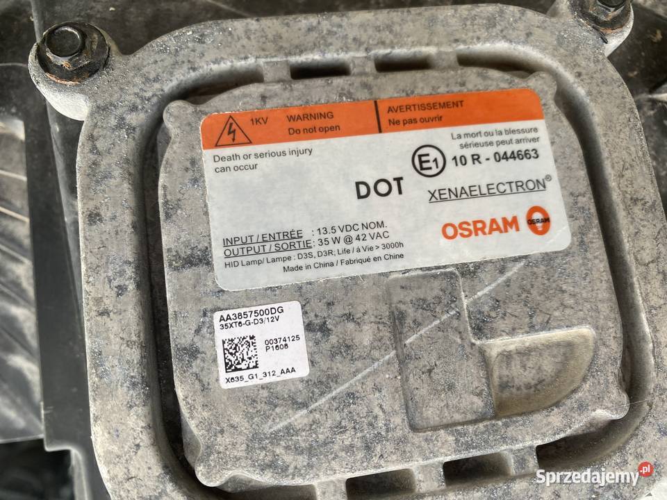 Lampa Lewa Ford Escape USA 2017 ksenon osobowe Krzeszów sprzedam