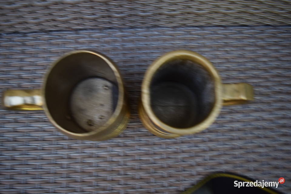 Kufle Mosiężne AntyczneWysokość 15 Okazja Olsztyn