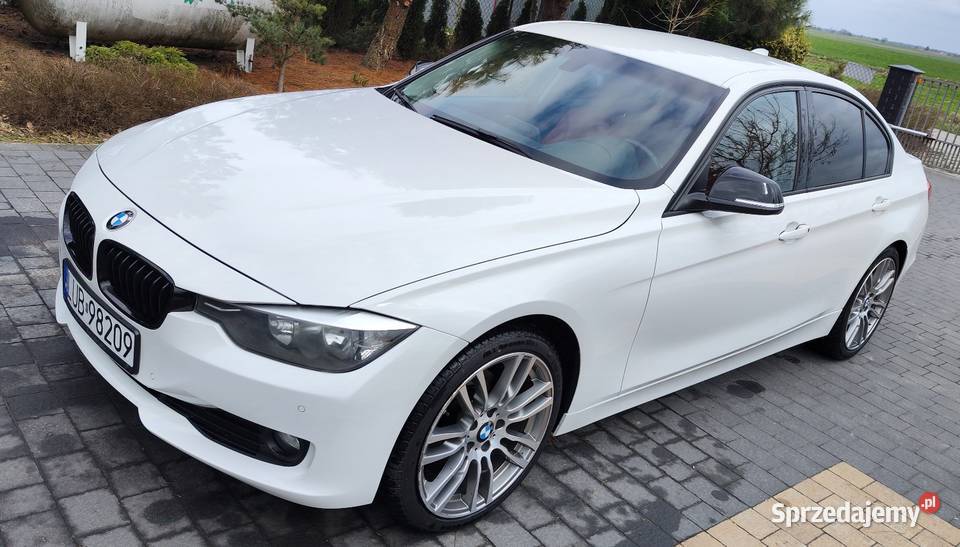 BMW f30 Manual 2xPDCAlufelgi 19 Czerwone skóry Jastków