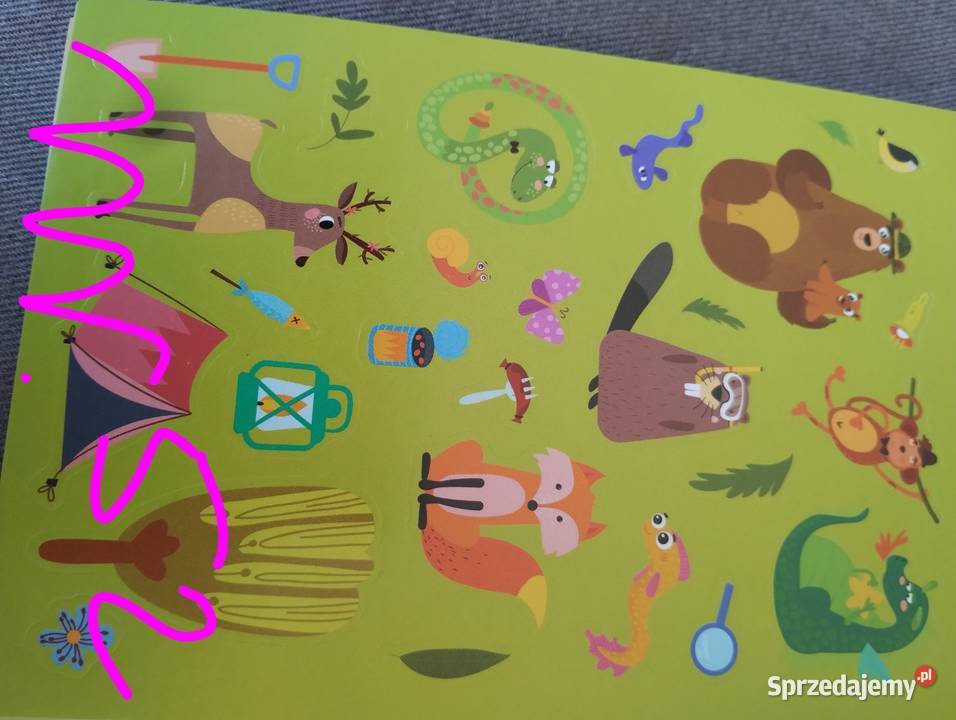 Naklejki numery zwierzeta Siemiatycze