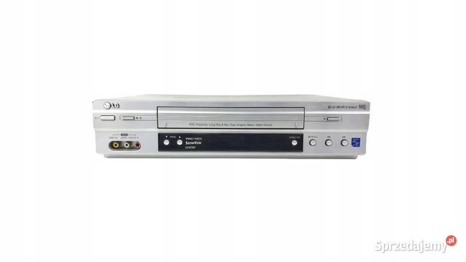 Video magnetowid LG 6 head LV 4787 LV4787 4787 Międzychód
