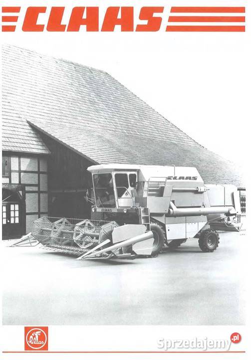 Claas Matador gigant Instrukcja katalog napraw Szamotuły