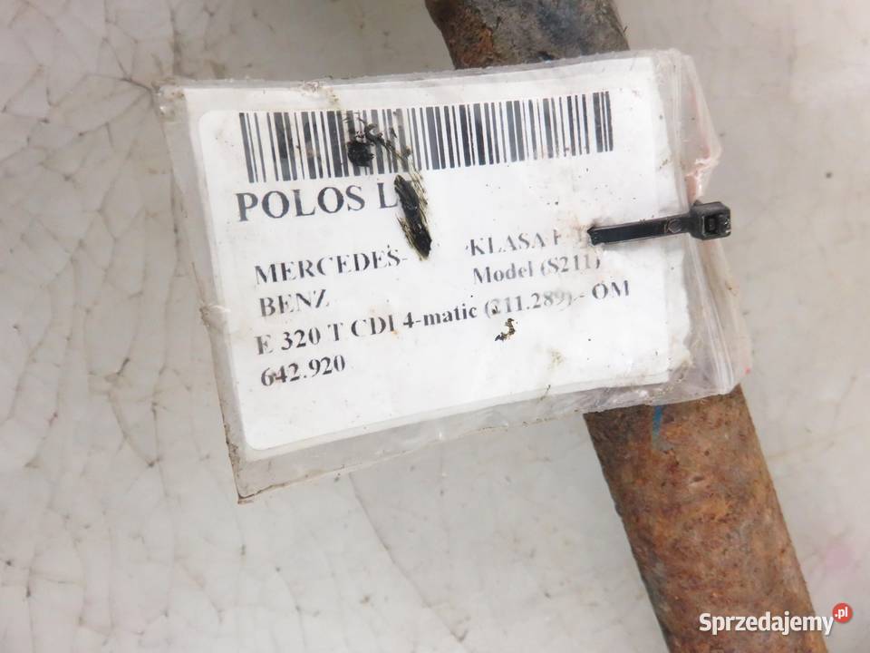 PÓŁOŚ LEWA TYLNA MERCEDES KLASA E S211 E 320 T Półosie małopolskie sprzedam