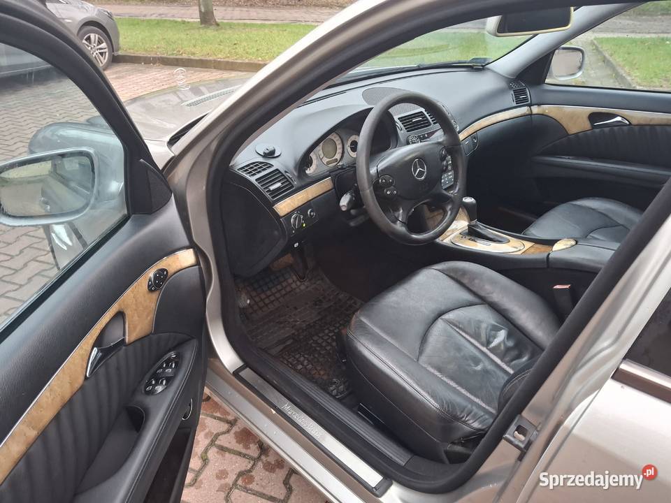 Mercedes E220 Diesel EVO Avangarda 2007 Klasa E Łódź