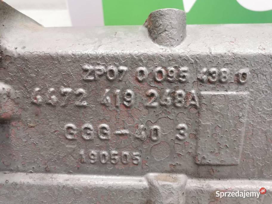 Obudowa osi napędowej Volvo EW 160B ZF APB755 Wilkowo