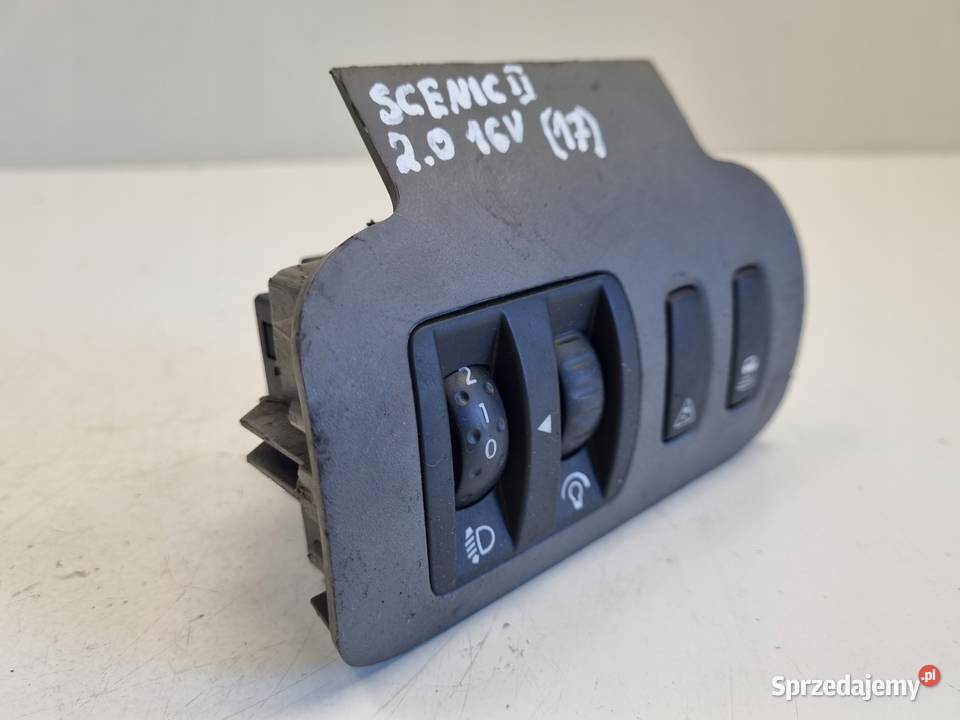PANEL REGULACJI WYSOKOŚCI ŚWIATEŁ Renault Scenic Chełm