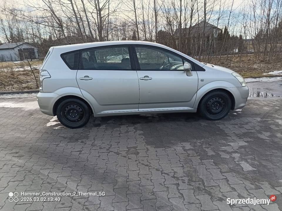 Toyota Corolla Verso 2006r 22 diesel 136 asystent parkowania Włodawa
