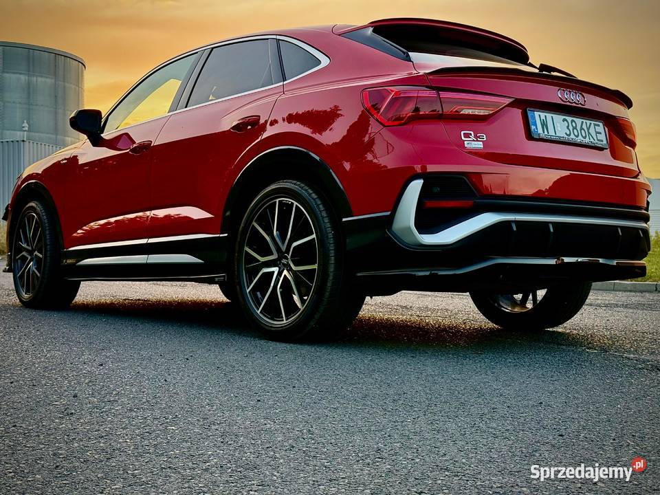 Audi Q3 Sportback 35 TFSI S line 150 Salon Wałbrzych sprzedam