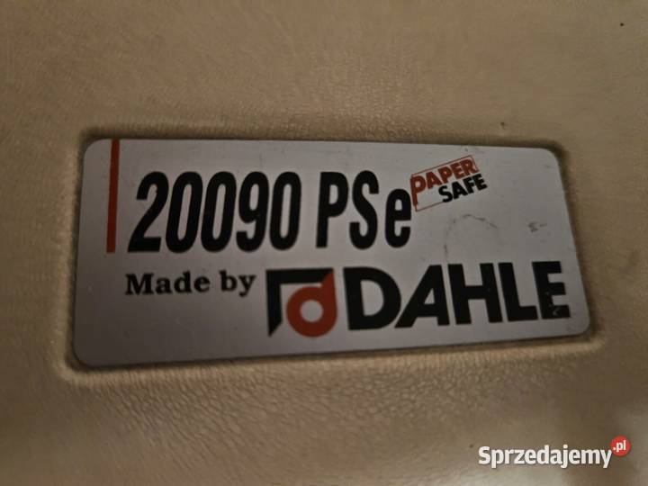 Niszczarka przemysłowa biurowa Niszczarka DAHLE Biuro śląskie Pszczyna
