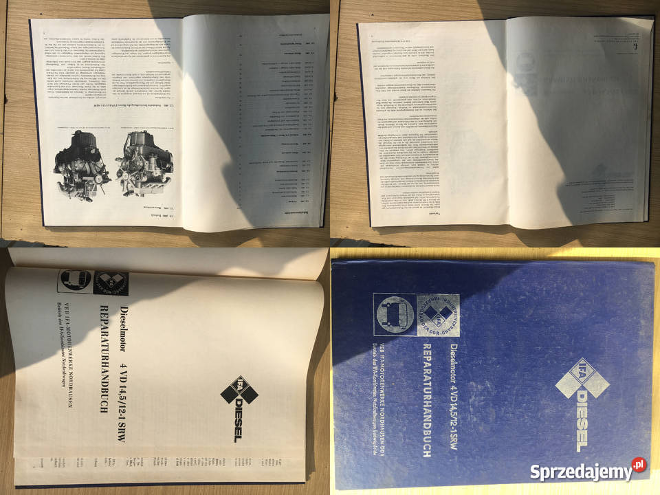 Instrukcja naprawy silnika D243 Oryginalne Kalisz