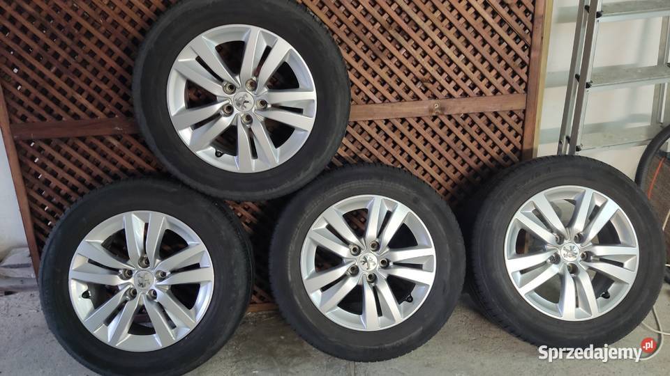 Felgi aluminiowe Peugeot 508308 stan idealny Płock sprzedam