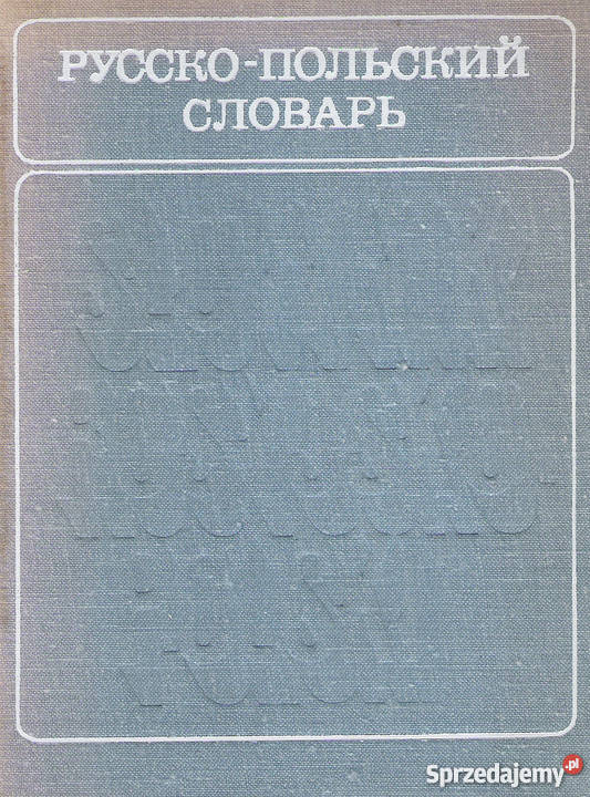 Słownik rosyjsko polski Książki i Podręczniki Puławy