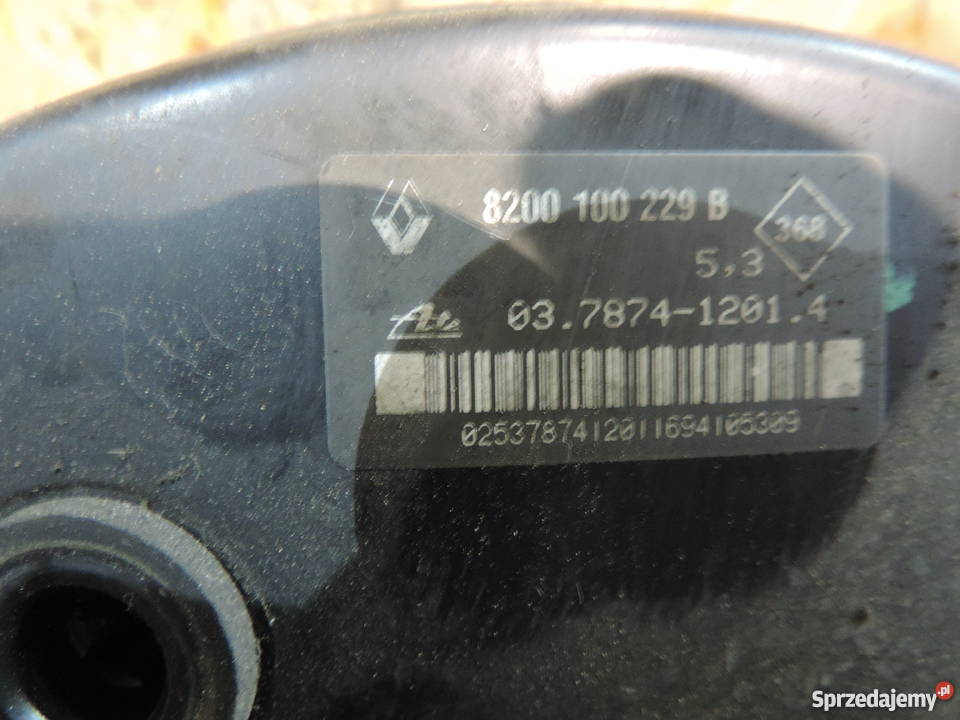 SERVO POMPA HAMULCOWA LAGUNA II 19 DCI małopolskie Nowy Sącz