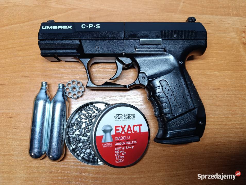 Pistolet wiatrówka UMAREX CPS 45 mm CO2 replika Pielgrzymowice
