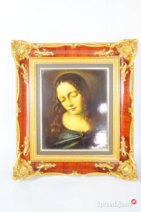 Rosenthal duży obraz na porcelanie Madonna wg wielkopolskie Gizałki
