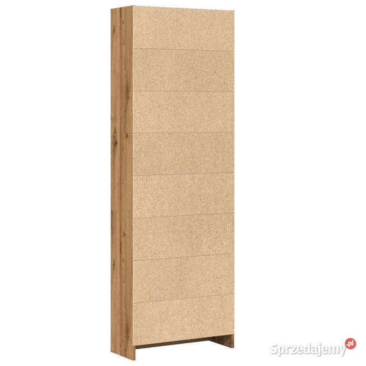 Regał dąb artisian 60x24x176 materiał Warszawa