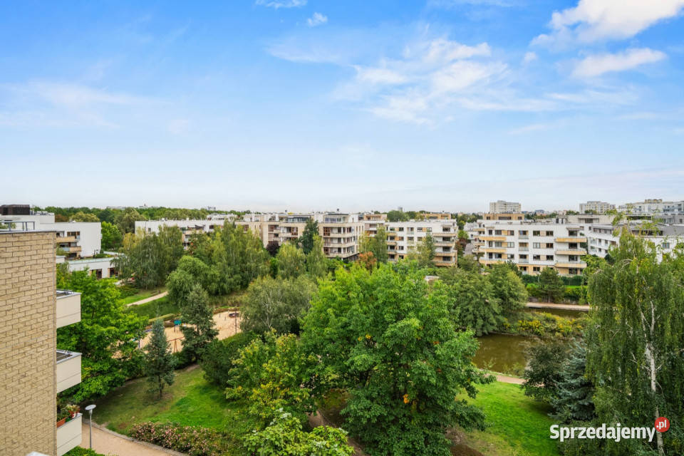 MARINA MOKOTÓW widok na staw i park garaż w 0 balkon Warszawa