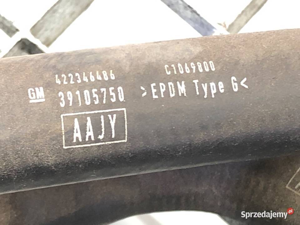 RURA PRZEWÓD WODY OPEL INSIGNIA B 39105750 15 Chłodnie wody