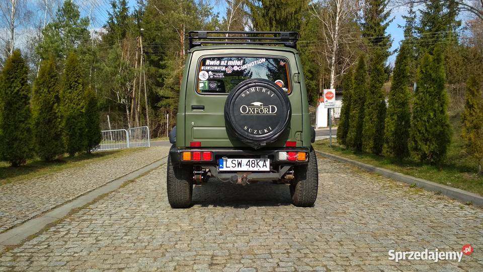 Suzuki samurai 19td sj419td xud9 4x4 wspomaganie homologacja na ciężarowe Suzuki lubelskie Piaski