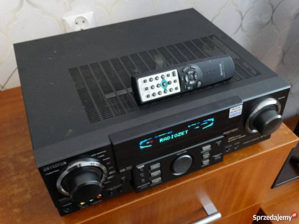 Amplituner Aiwa D37 pilot korektor Jasło