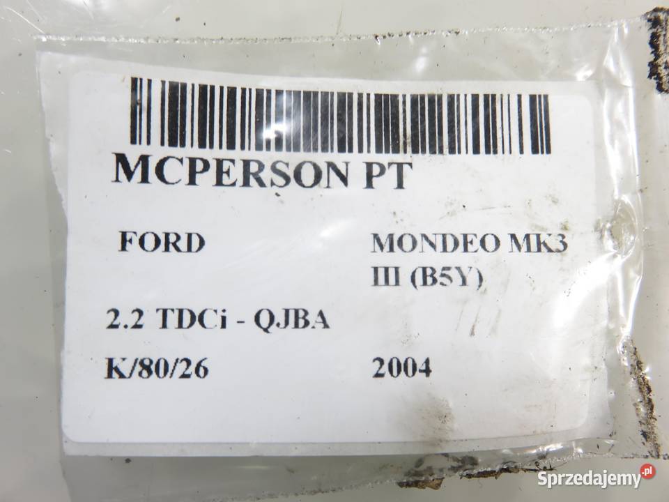 AMORTYZATOR PRAWY TYLNY FORD MONDEO MK3 III 22