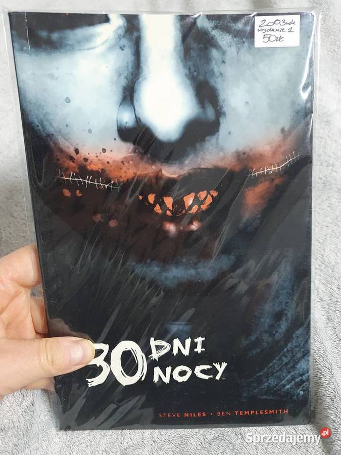 30 Dni Nocy komiks horror wydanie 1 Mandragora pomorskie Gdynia
