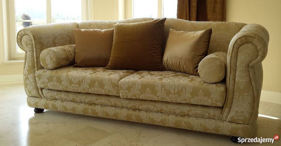 Kanapa sofa włoska stylowa ekskluzywna wypoczyne Niekłań Mały