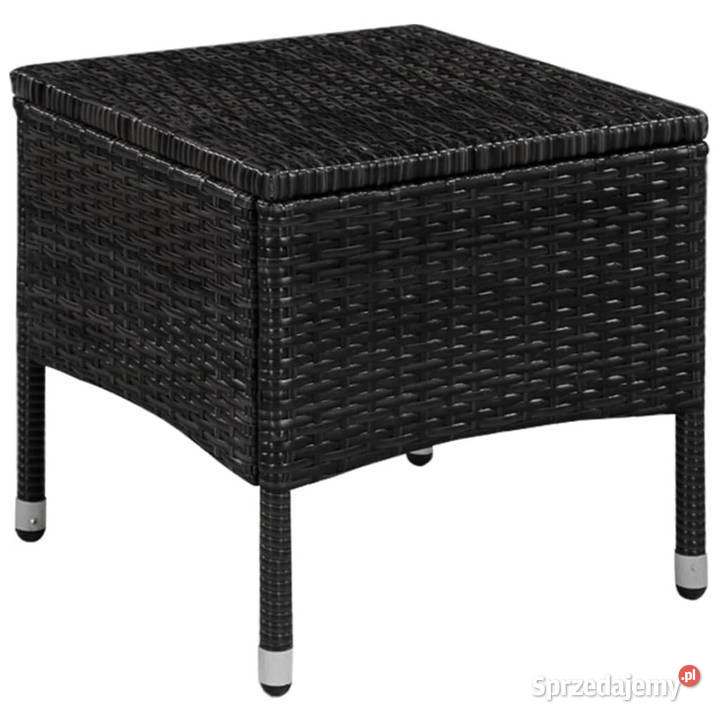 3cz zestaw mebli bistro rattan PE czarny WM44094 Warszawa