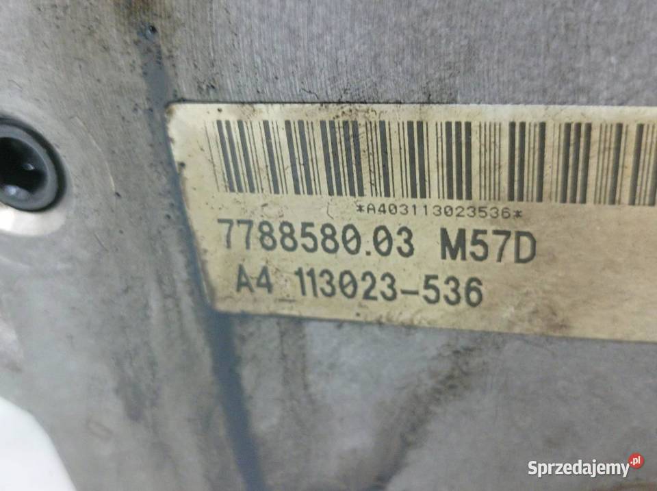 GŁOWICA KOMPLETNA 7788581 25 D M57 Bmw Seria 5 Rok produkcji 2003 świętokrzyskie