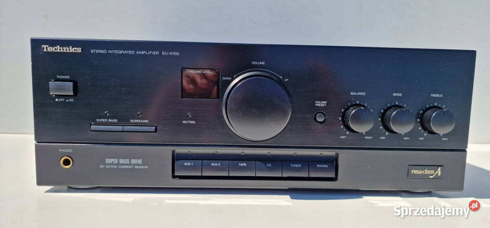 Wzmacniacz Technics SUX102 Amplifer SU X102 Międzychód