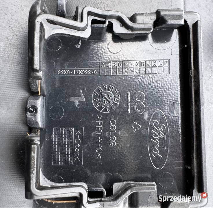 Spoiler dyfuzor dół zderzaka tył tylny Ford Zderzaki Międzychód