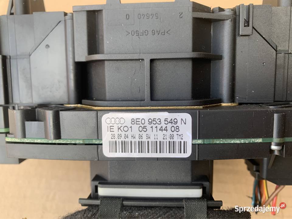 Przełącznik zespolony taśma 8E0953549N audi a4 Szczecin