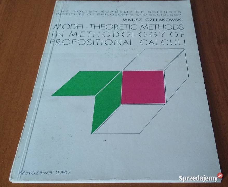 Modeltheoretic methods in methodology of Książki naukowe i popularnonaukowe pomorskie