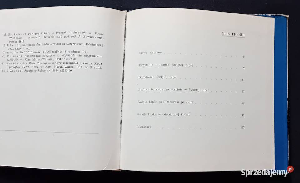 Biskup Jan Obłąk Święta Lipka Warmińskie Wyd Koźminek