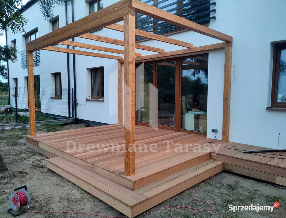 Zadaszenia Tarasy Pergole Ogrodzenia kompleksowo Nadarzyn