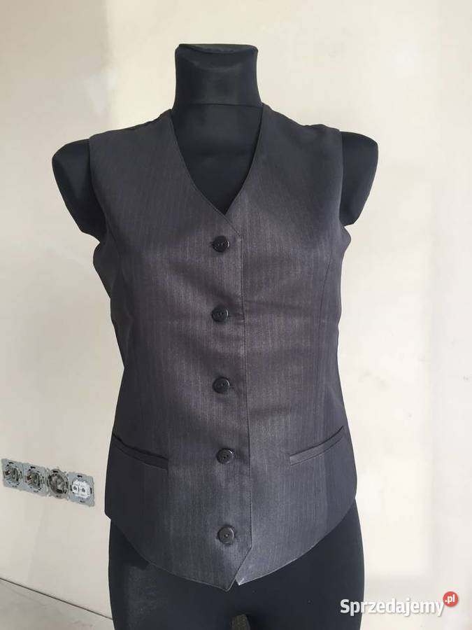 Kamizelki kelnerskie damskie ciemny grafit dolnośląskie Wrocław