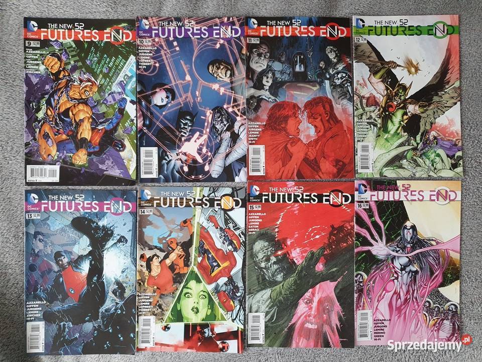 The 52 The Futures End zestaw 25 komiksów DC USA Gdynia