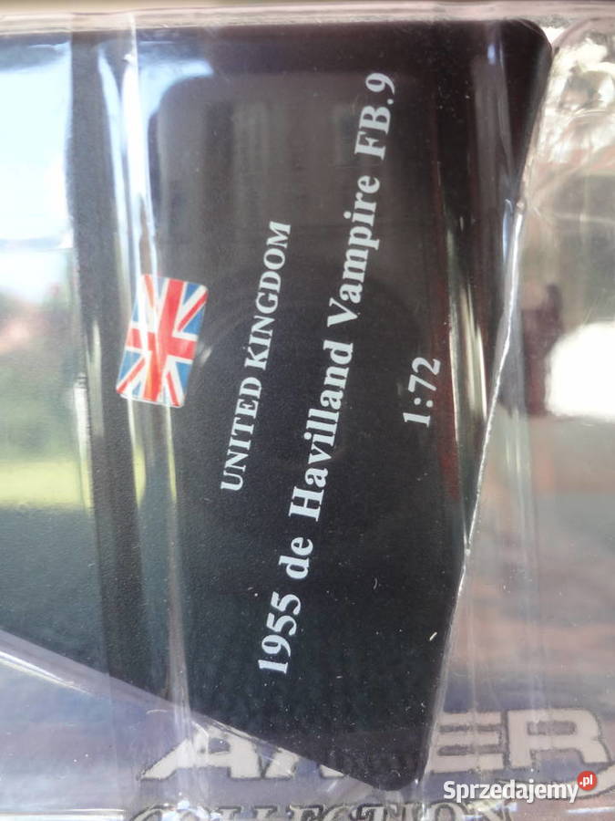 Model Havilland Vampire 172 Nowy Wrocław