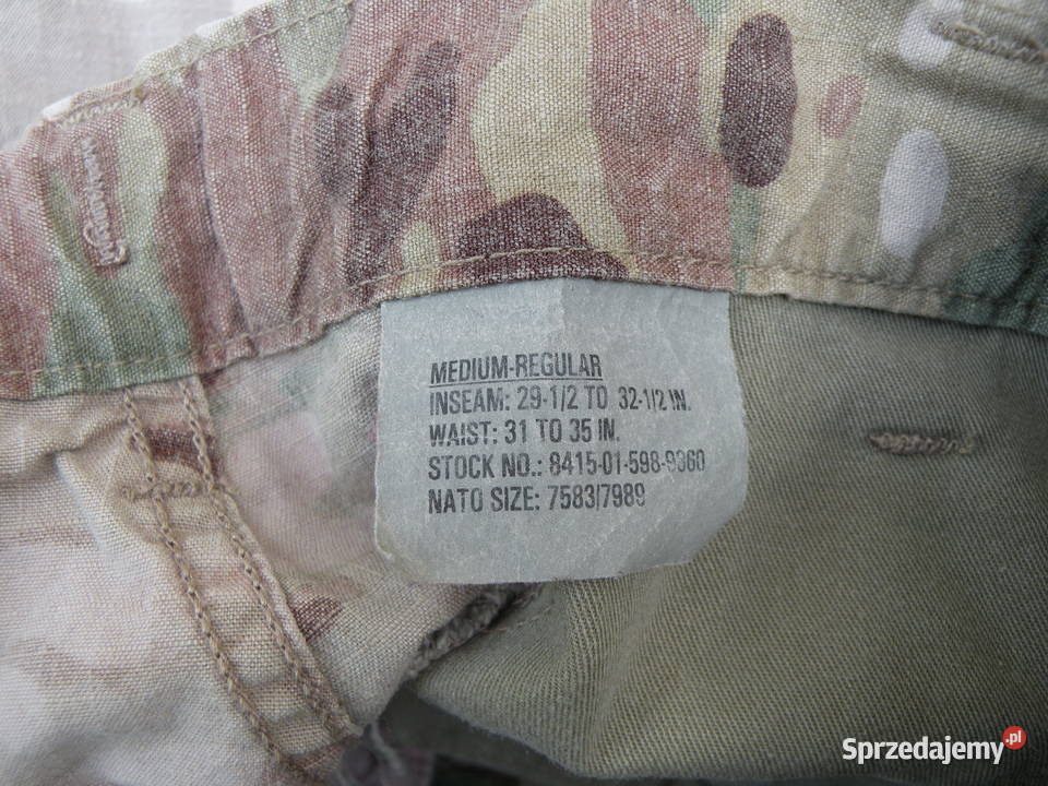 Spodnie FRACU multicam medium regular dolnośląskie Wrocław
