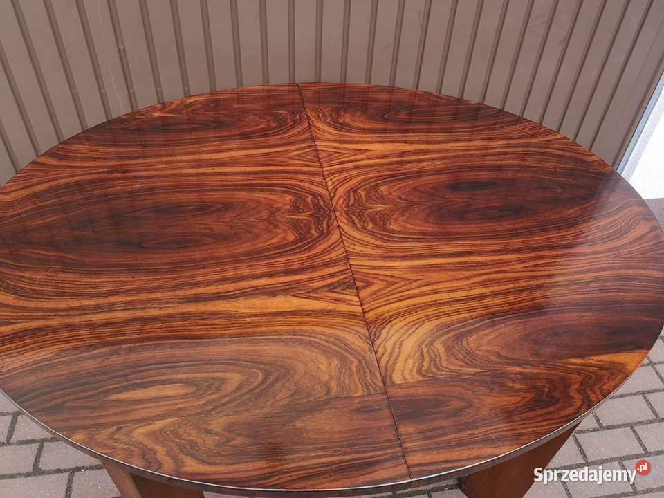 Stół ArtDeco Owalny Palisander Antyk Stary Swarzędz sprzedam