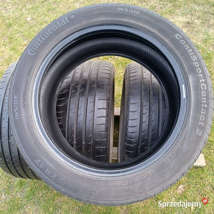 Opony letnie 23545ZR17 4 CONTINENTAL łódzkie Sieradz