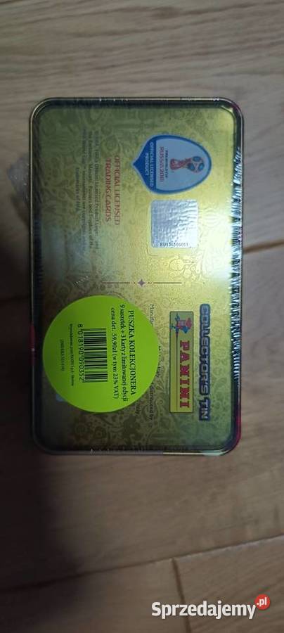 Puszka kolekcjonera FIFA WORLD CUP 2018 z Lublin sprzedam