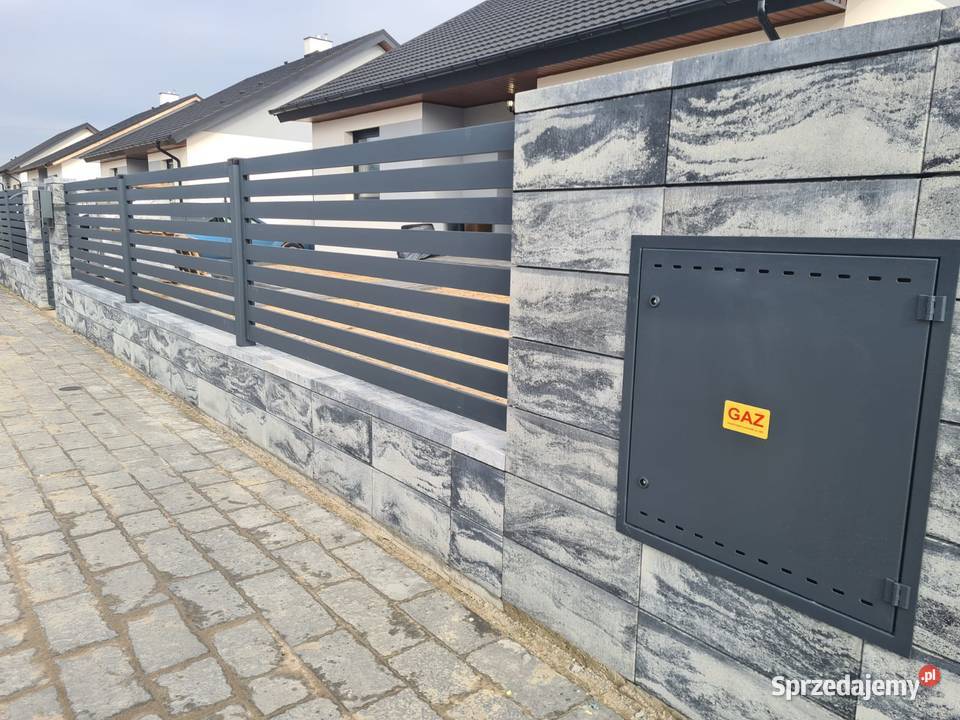 Brama skrzydłowa 500x120 MASTER 83 ogrodzenia