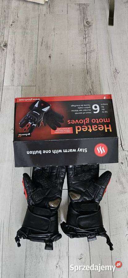 Rękawice motocyklowe podgrzewaneglovii stan Bydgoszcz