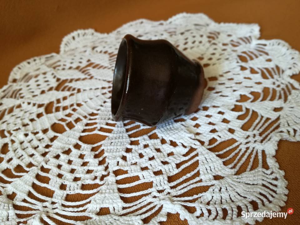 Małe naczynie glinianeśrednica otworu 45Cepelia Łódź