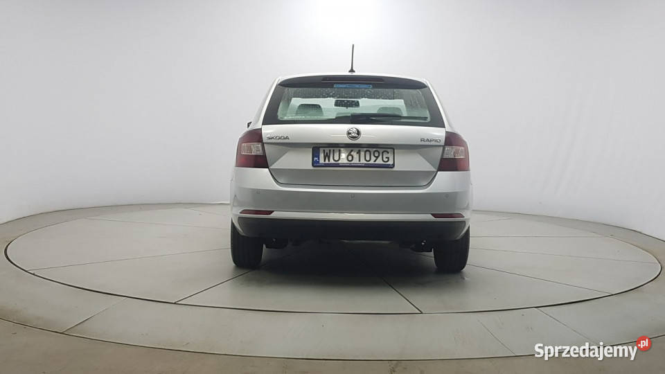 koda RAPID 10 TSI Ambition Z Polskiego Salonu światła do jazdy dziennej Warszawa