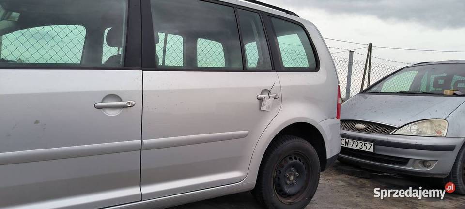 DRZWI LEWE TYŁ VOLKSWAGEN TOURAN Lipno