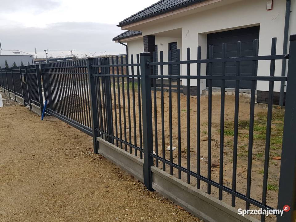 Brama przesuwna 500x150 PRINCE ogrodzenia Bramy Kalisz