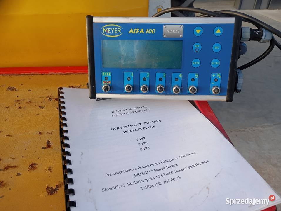 Opryskiwacz ciągany MOSKIT 150015 hydraulika Radom sprzedam