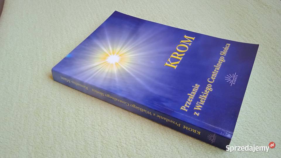 Krom przesłanie z wielkiego centralnego słońca Warszawa sprzedam